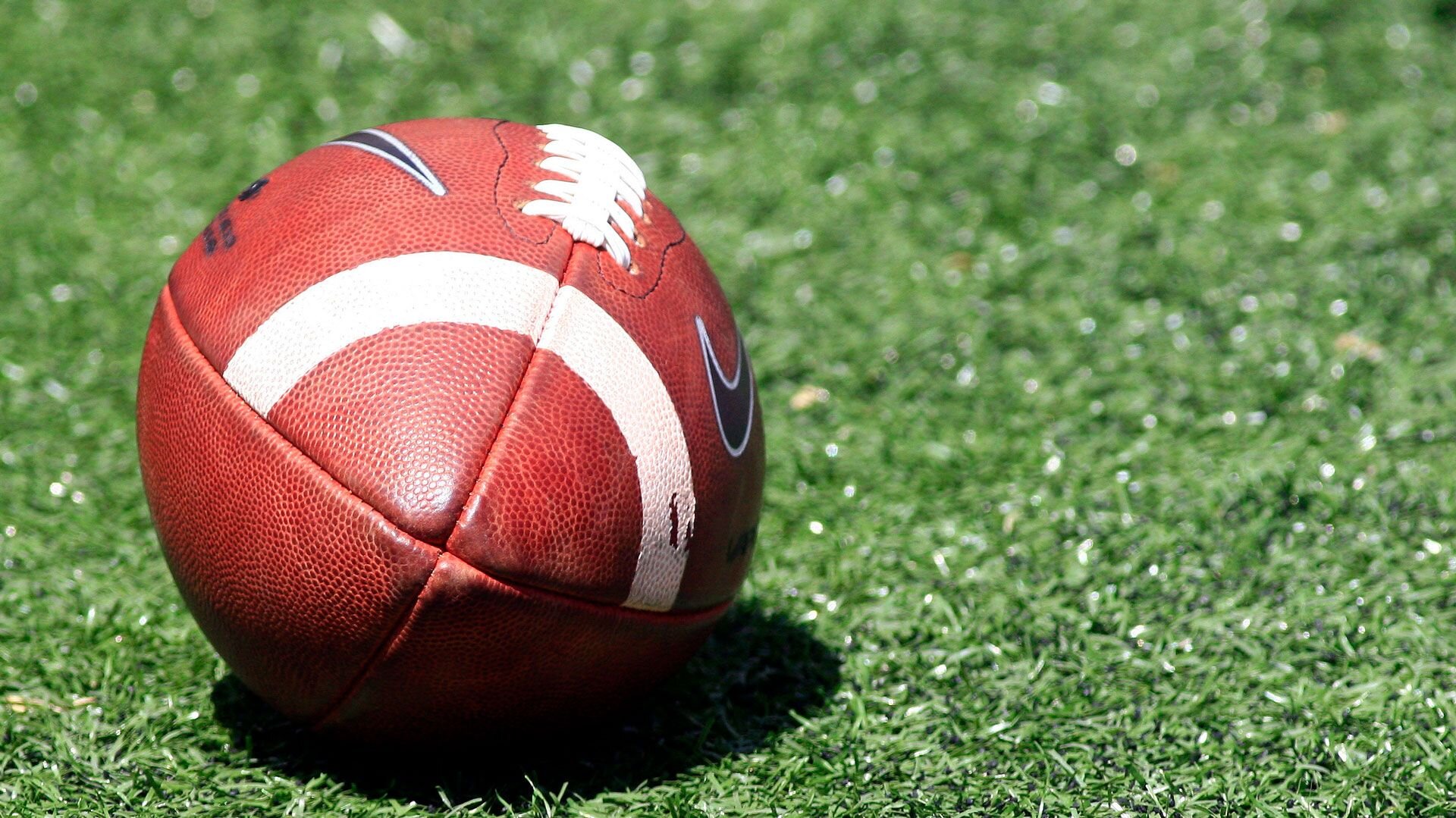 September 12, 2015: A general view of a football on the field is shown during the college football game between the Vanderbilt Commodores and the Georgia Bulldogs, held at Vanderbilt Stadium on the campus of Vanderbilt University. ***Editorial Use Only*** (Photo by Danny Murphy/Icon Sportswire/Corbis/Icon Sportswire via Getty Images)