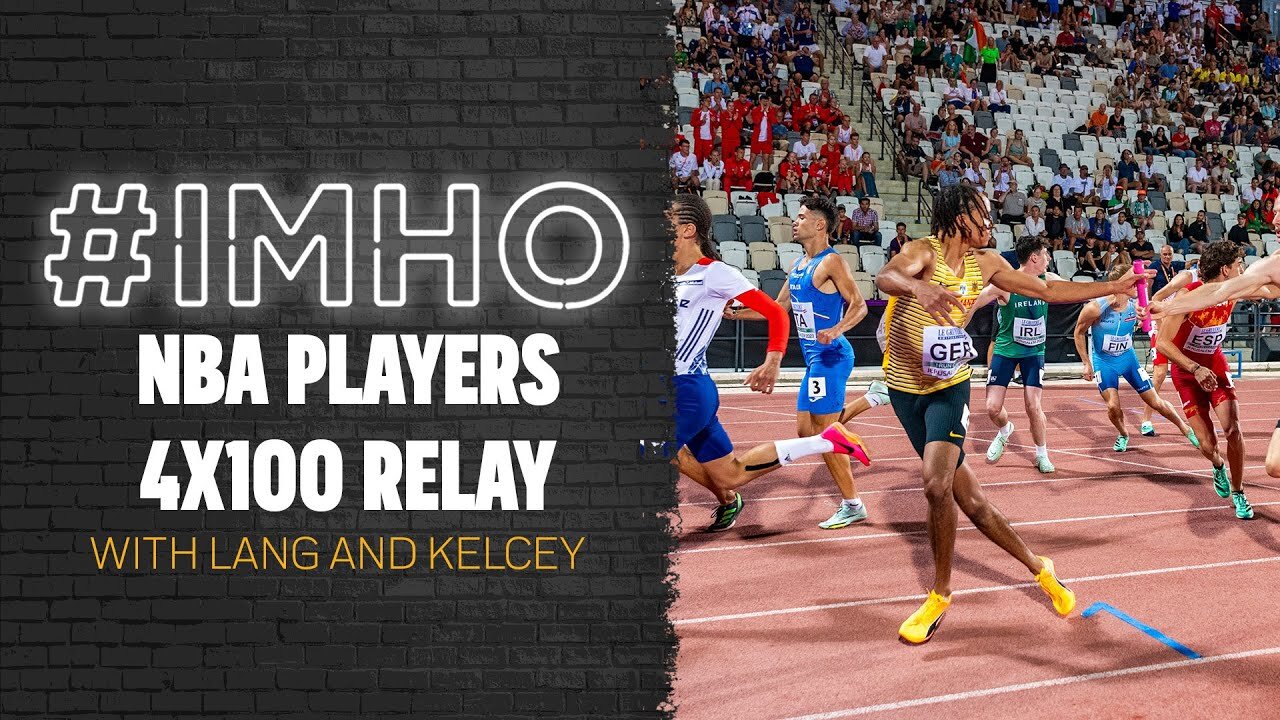 4×100 Relay But With NBA Player | #IMHO