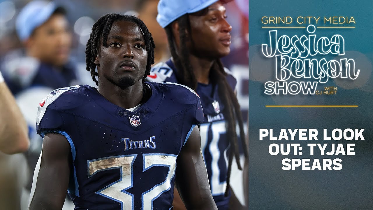 Titans Tyjae Spears Is That Dude Next To Derrick Henry | Jessica Benson Show