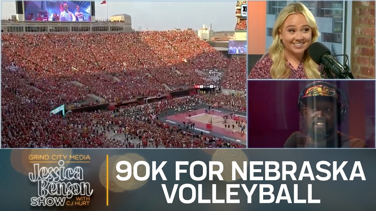 Jessica Benson Show | 90k For Nebraska Volleyball, Can Vols Cover and Meg Ryan's Return