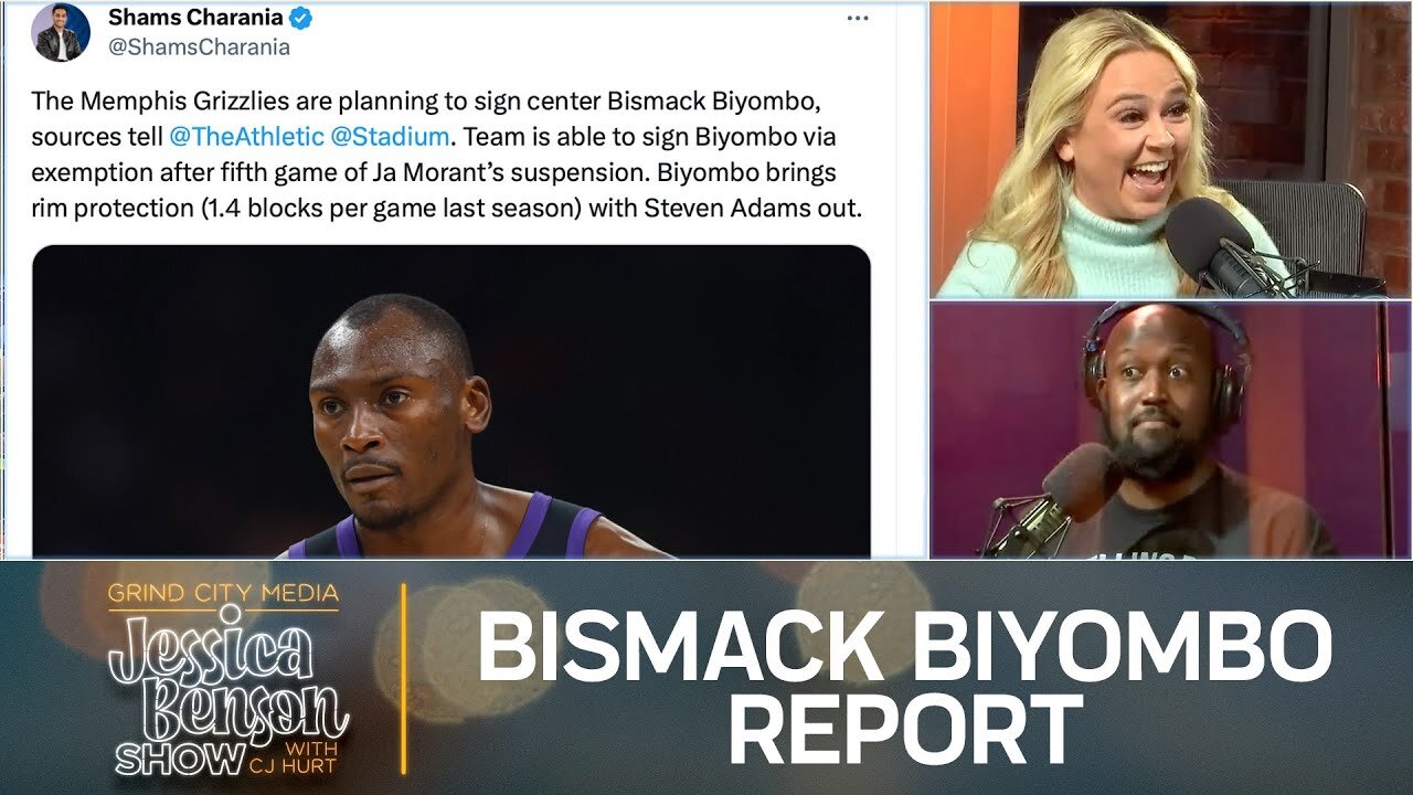 Jessica Benson Show | Grizzlies Looking For A Win, Will Levis and Bismack Biyombo Reports