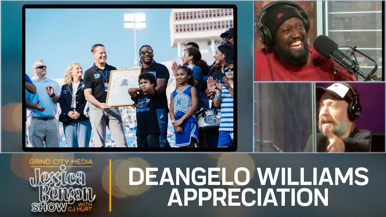 Jessica Benson Show | Grizzlies Day 1 Of Training Camp & DeAngelo Williams Appreciation