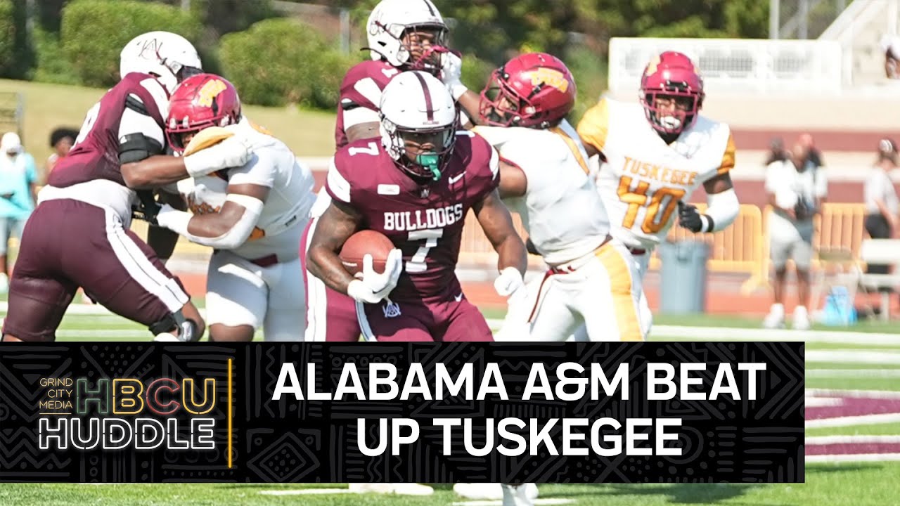 Alabama A&M Beat Up On Tuskegee…CJ Was Wrong | HBCU Huddle