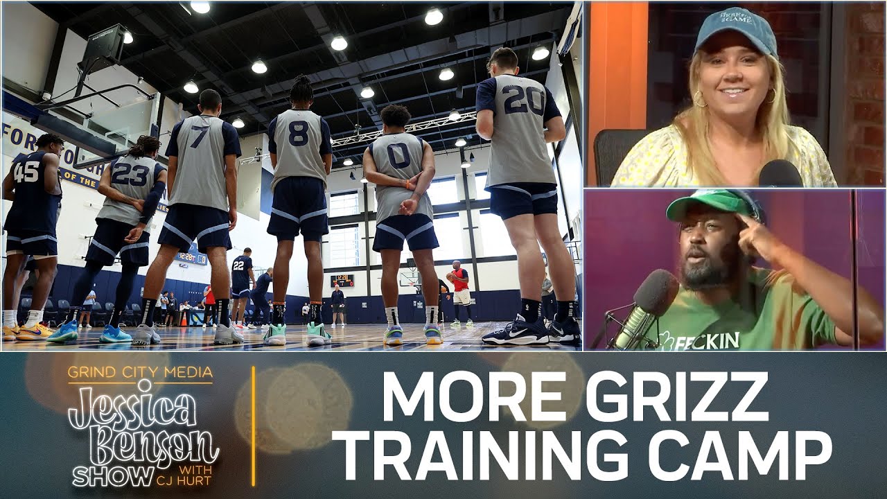 Jessica Benson Show | More Grizz Training Camp, Titans Biggest Rival, Wedgie From Hell