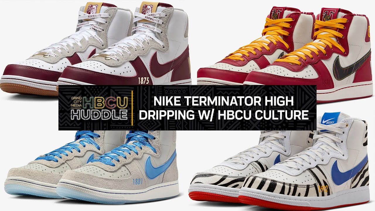 Nike Terminator High Dripping w/ HBCU Culture | HBCU Huddle