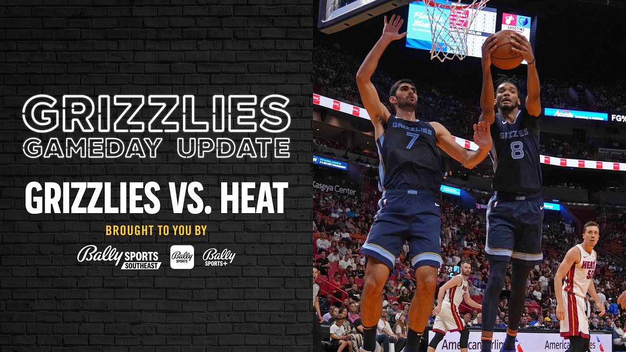 Gameday Update: Grizzlies vs Heat | 11.08.2023