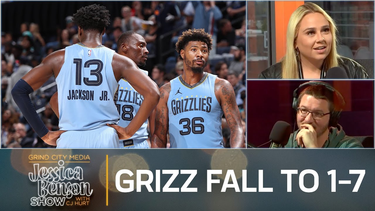 Jessica Benson Show | Grizz Fall To 1-7; Will Levis Named Starting QB; Giannis Ejected