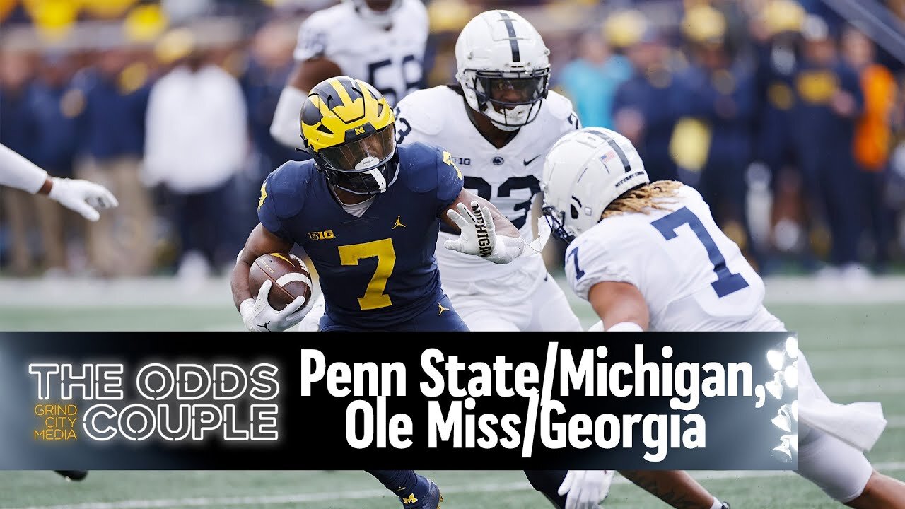 The Odds Couple | Penn State/Michigan, Ole Miss/Georgia, NFL Week 10