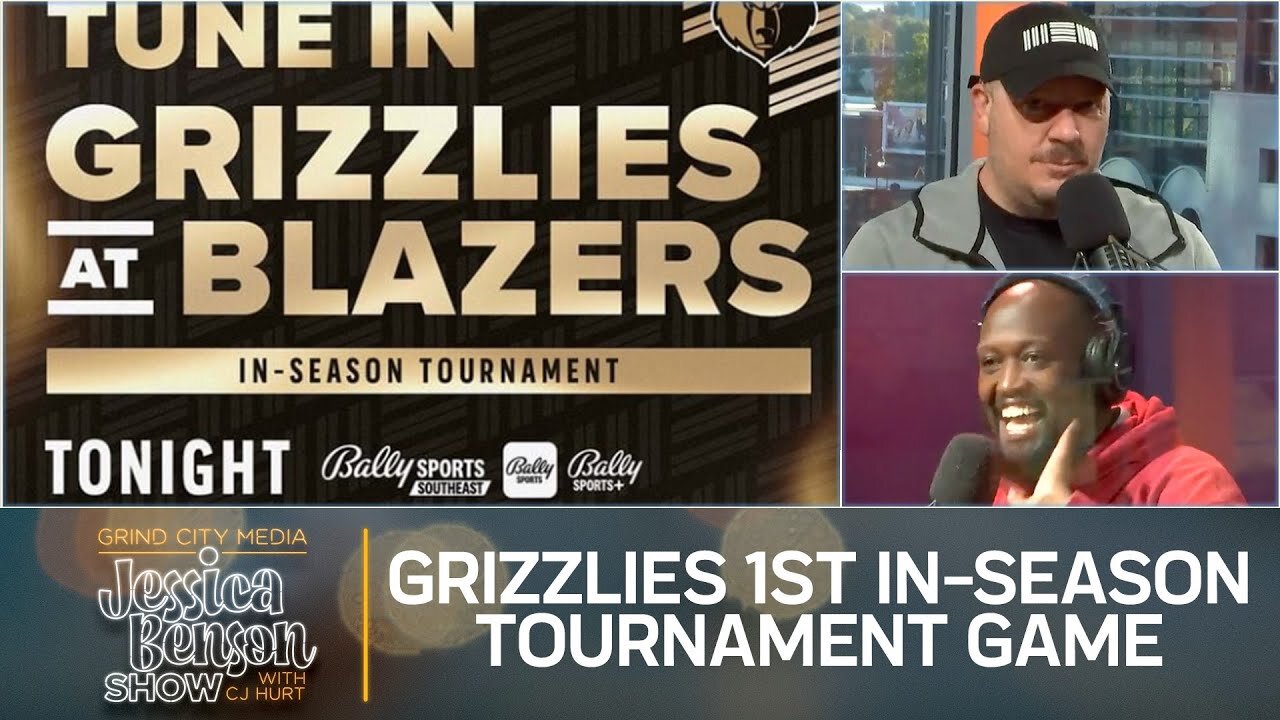 Jessica Benson Show | Grizzlies 1st In-Season Tournament Game, City Edition Jersey Review