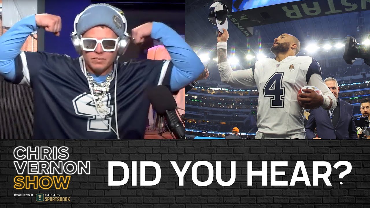 Did You Hear The Cowboys Beat The Eagles???? 10 THINGS | Chris Vernon Show