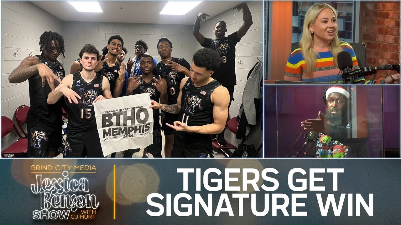 Memphis Tigers Gets Signature Win, Patrick Mahomes Mad At Officials | Jessica Benson Show