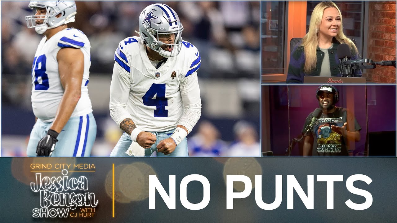 No Punts In Cowboys v. Seahawks and Will The SEC Get Left Out Of CFP | Jessica Benson Show