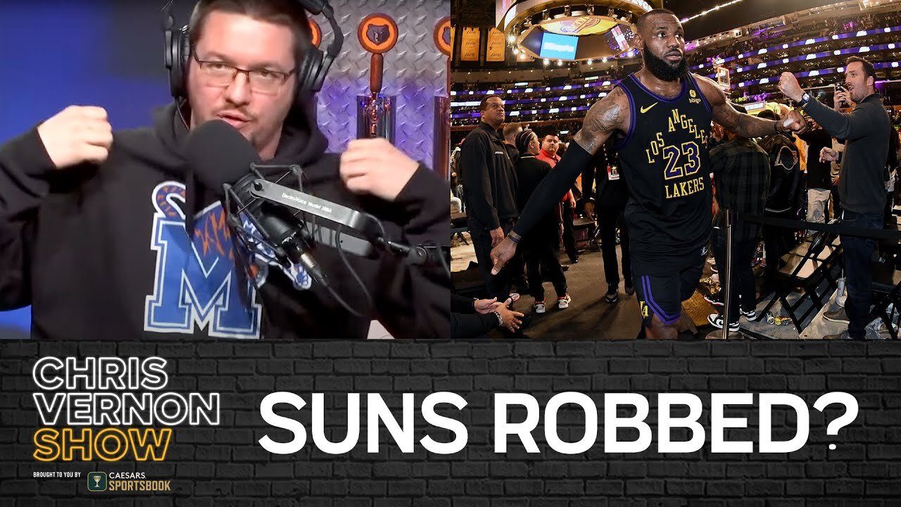 Debacle in Detroit; Suns Robbed vs Lakers? and 5 Games To Watch | Chris Vernon Show