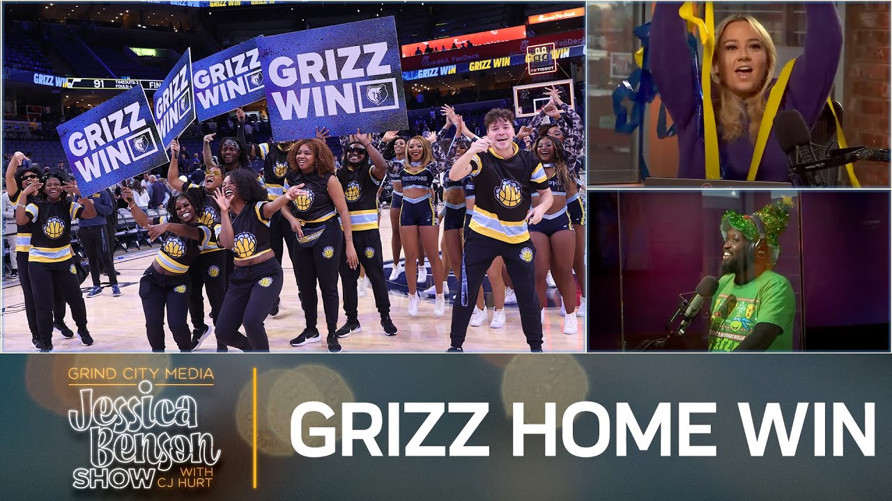 Grizzlies Win First Home Game, Aaron Rodgers At Practice and 'Napoleon' Review | Jessica Benson Show