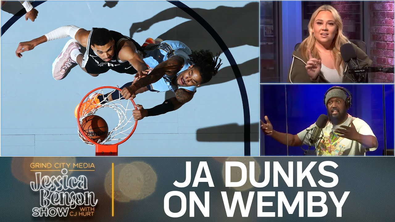 Ja Dunks on Wemby, Caitlin Clark's Buzzer Beater, And Cheez-It Hot Tub | Jessica Benson Show