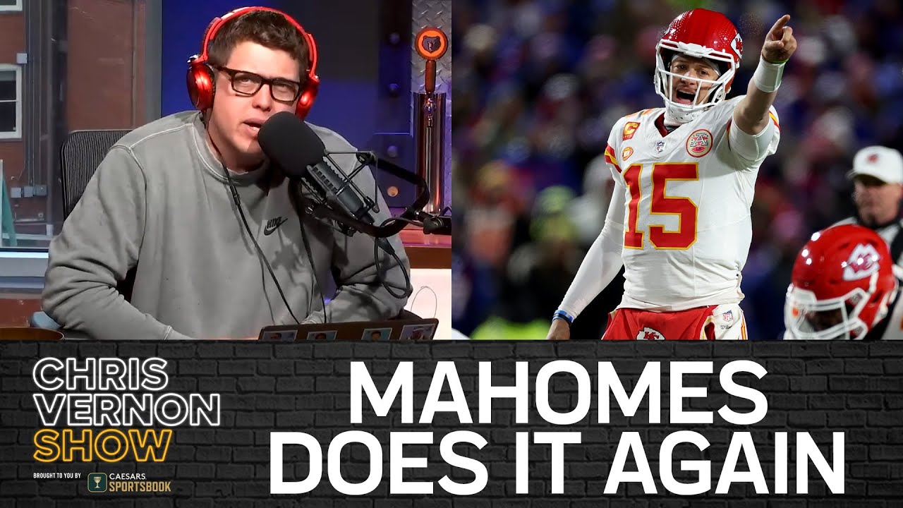 HOT SPORTS OPINIONS + Mahomes Does It Again vs Bills + Ravens/49ers/Lions | Chris Vernon Show