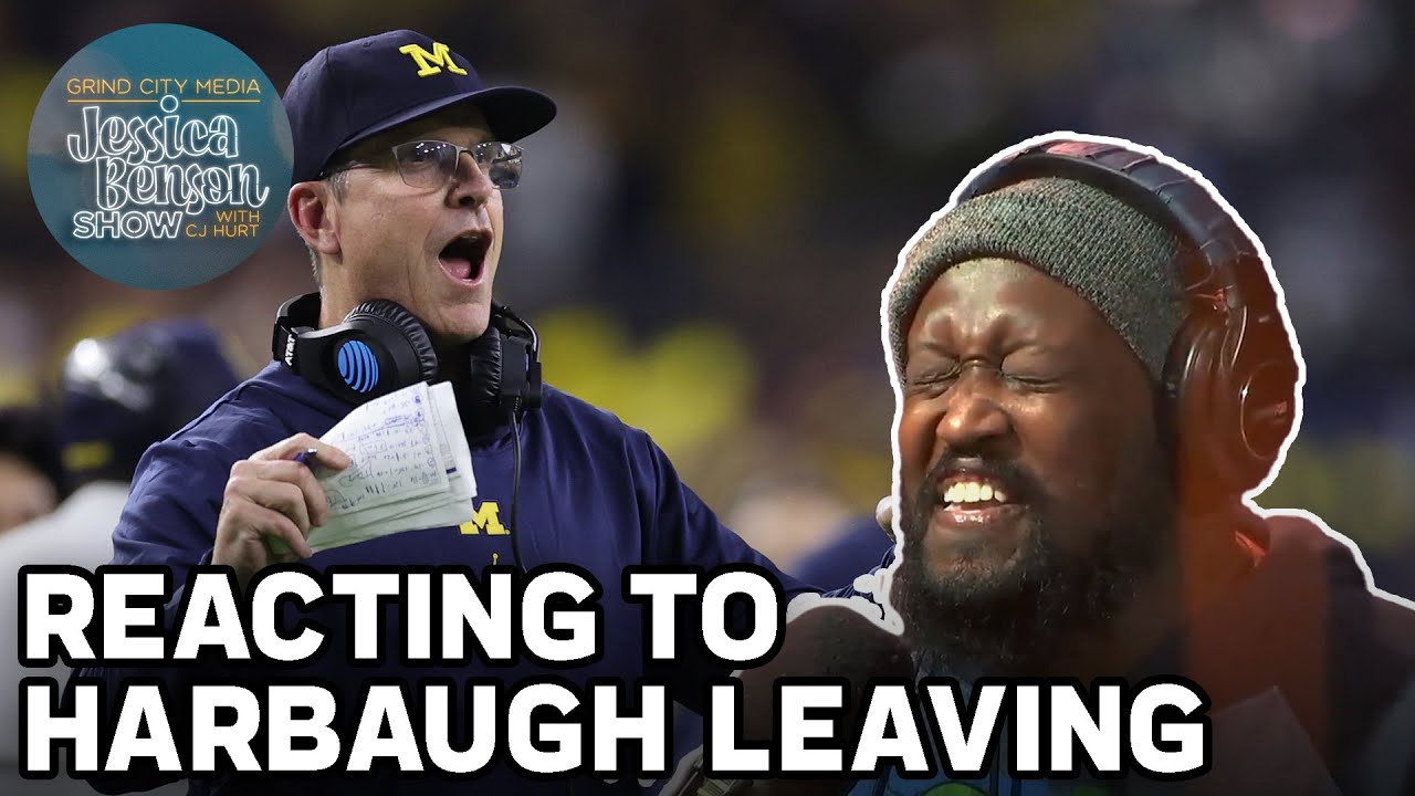 Michigan Fan Reacts to Jim Harbaugh Leaving For Chargers | Jessica Benson Show