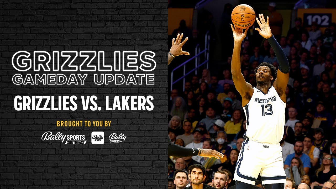 Grizzlies vs. Lakers Game Preview | Gameday Update | 1/5/2024