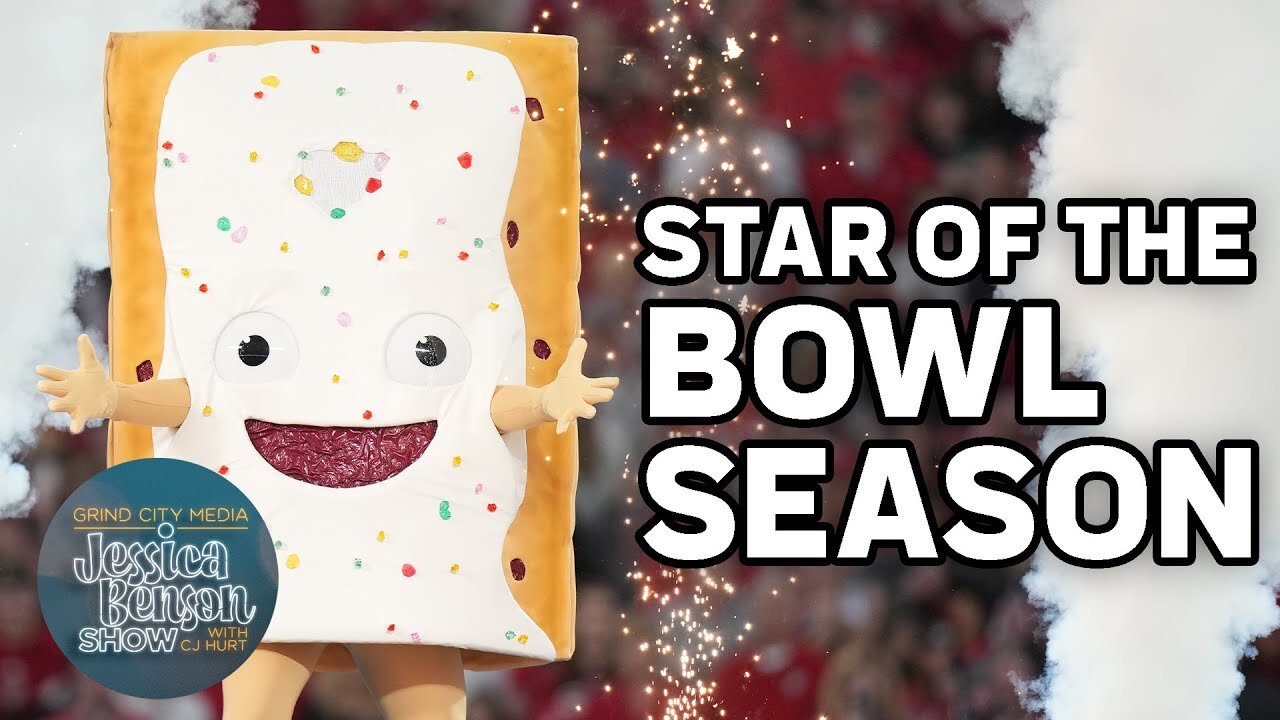 Pop Tarts Bowl Steals the Spotlight with Edible Mascot | Jessica Benson Show