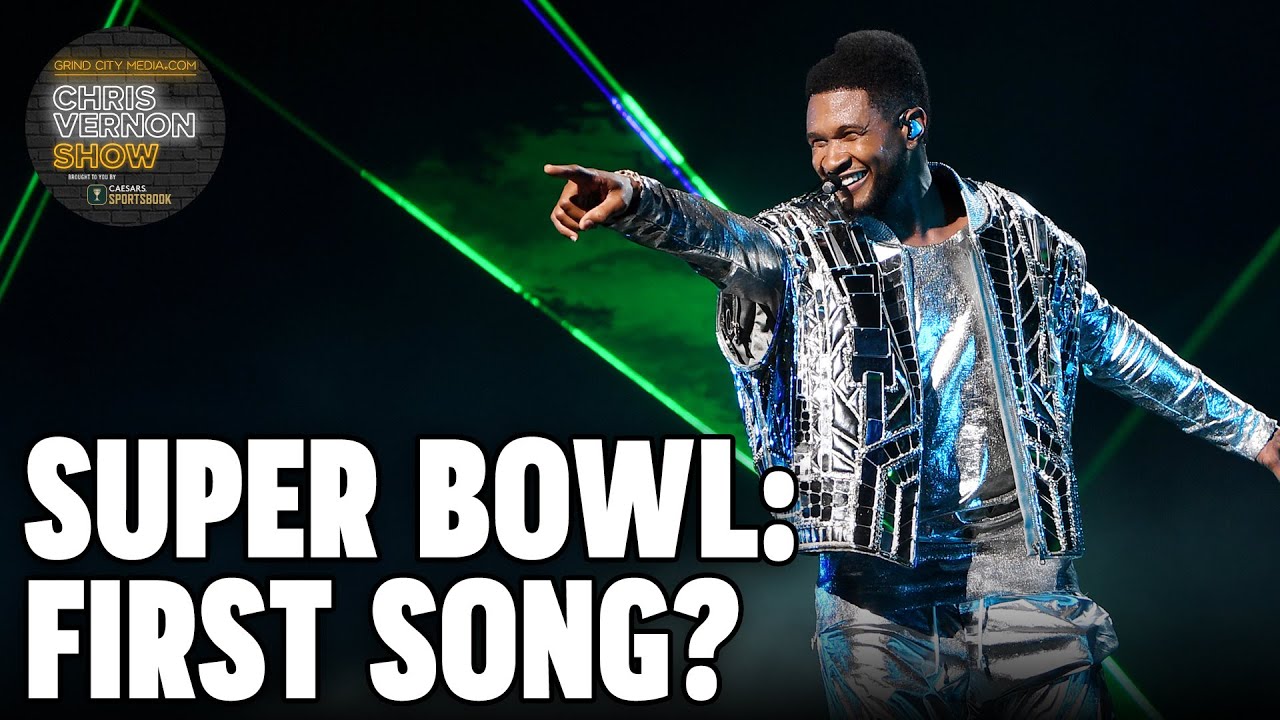 First Usher Song at Super Bowl Halftime Show | Chris Vernon Show