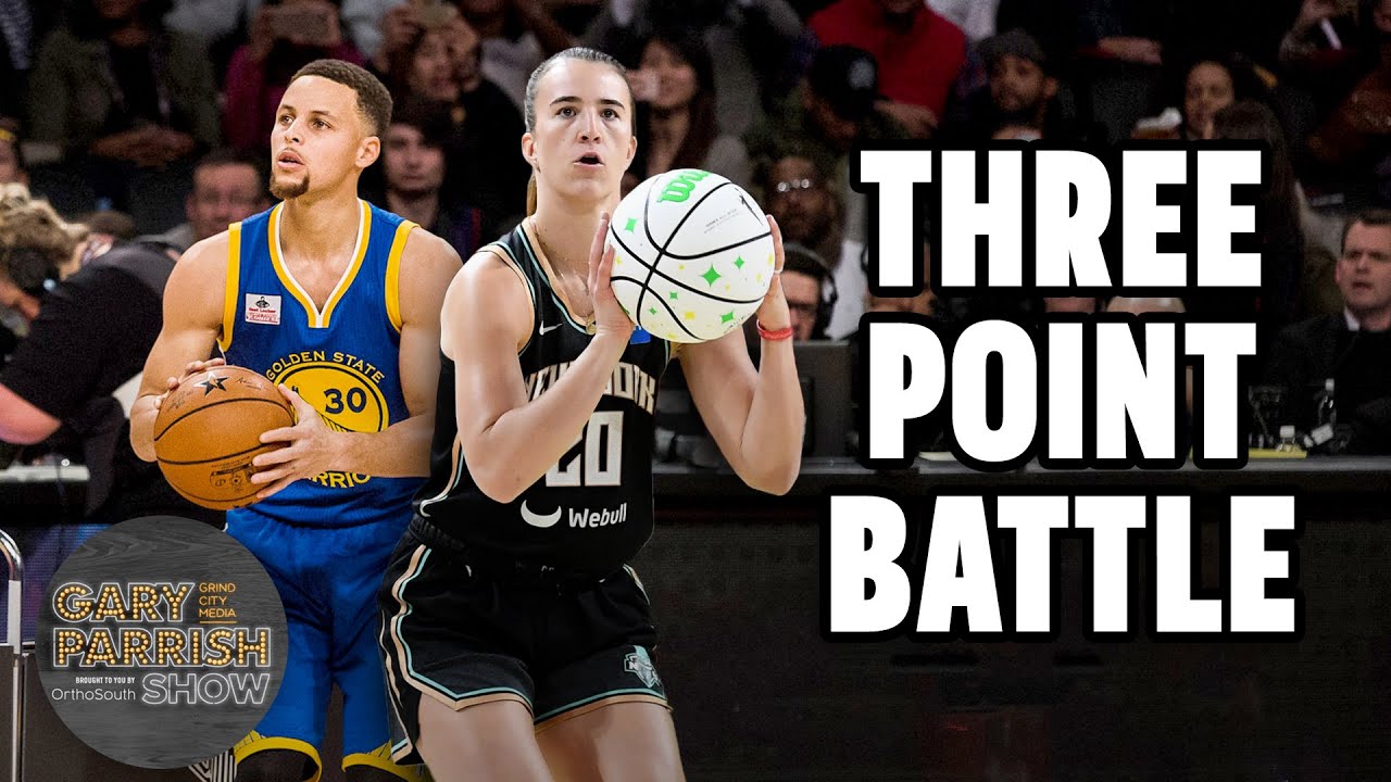 Curry vs. Ionescu Three Point Contest at NBA All Star Weekend | Gary Parrish Show