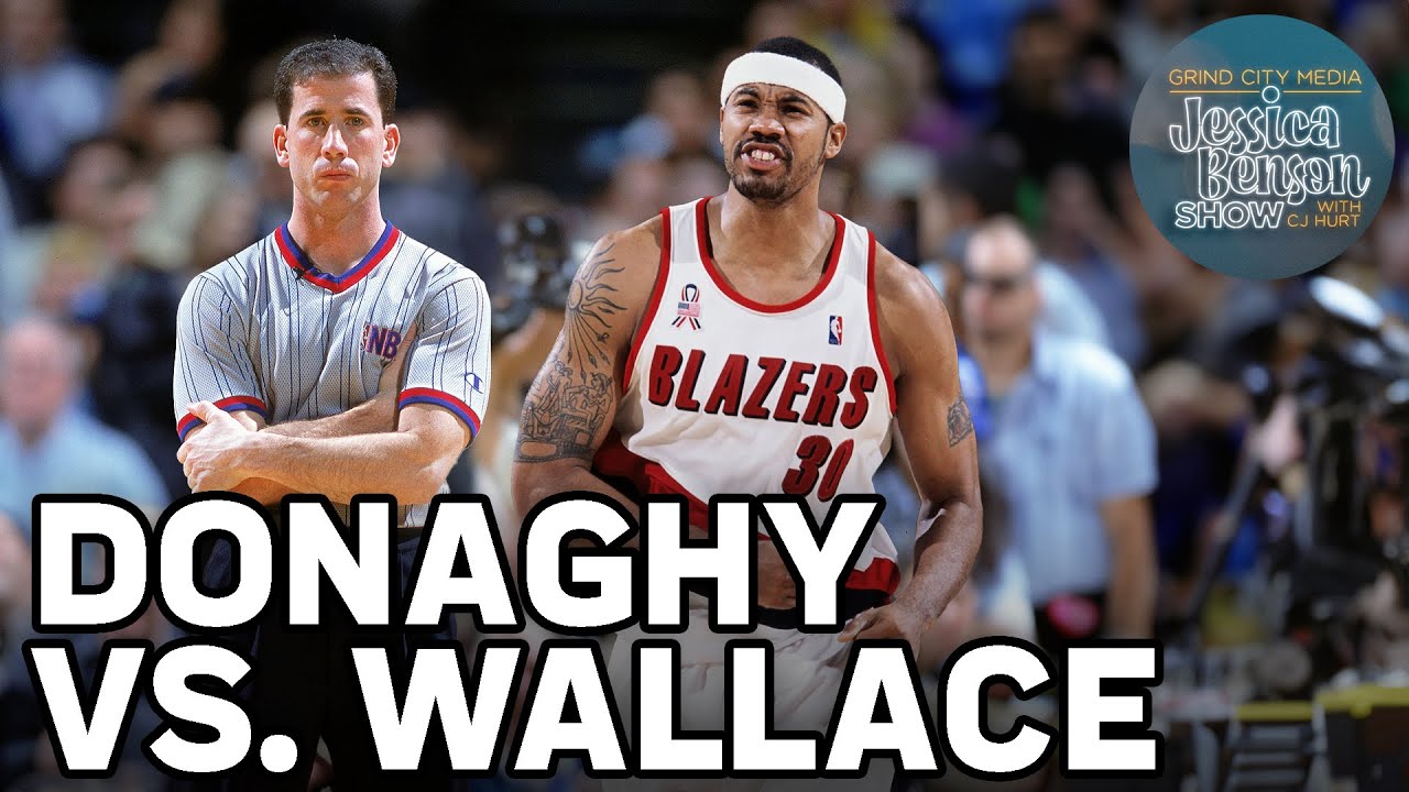 Getting Between Rasheed Wallace and Tim Donaghy | Jessica Benson Show