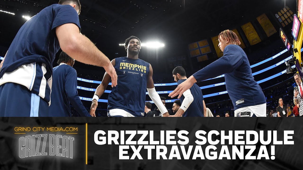 Grizz Beat | Grizzlies Schedule Extravaganza!