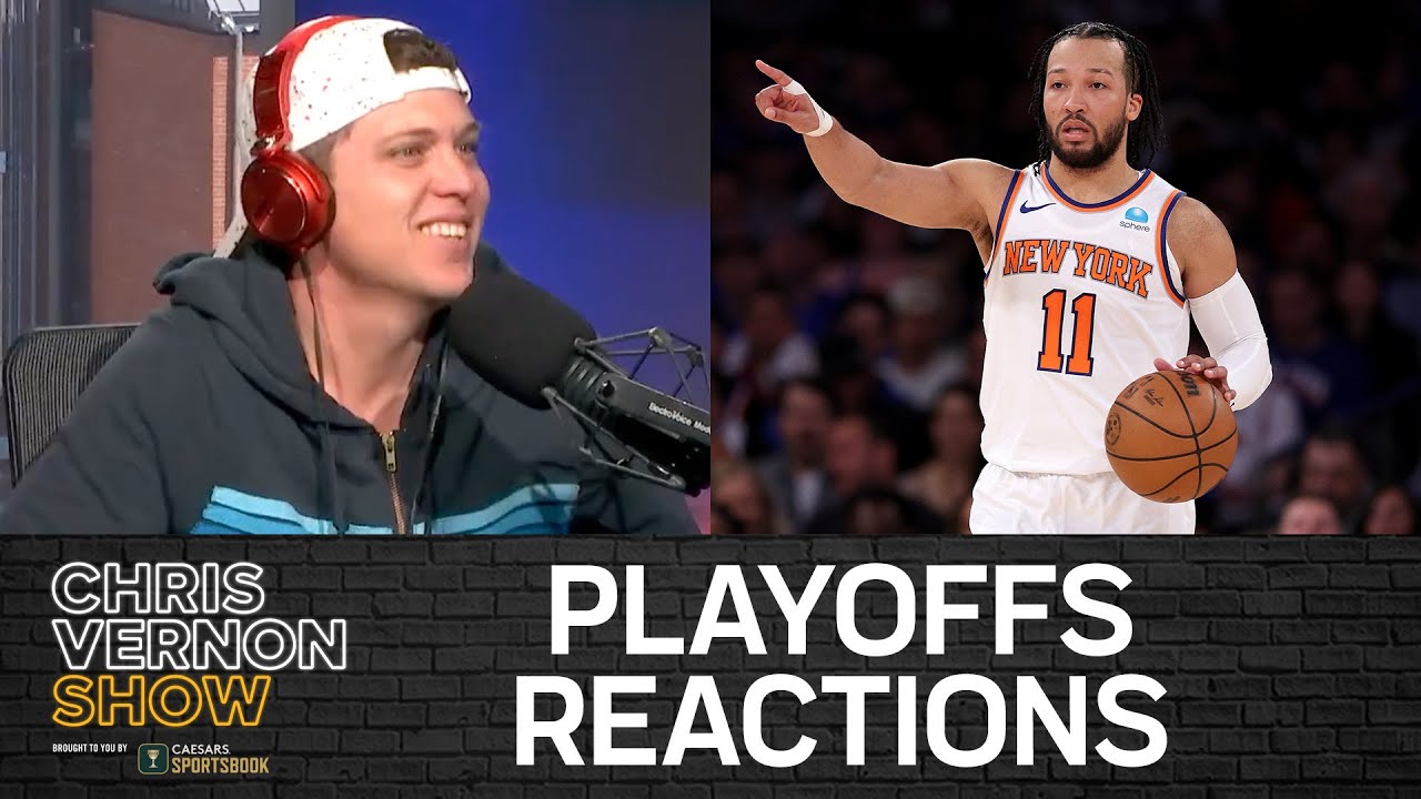 NBA Playoffs Game 1 Reactions; 10 Things; Godzilla X Kong Review, NFL Draft Week | Chris Vernon Show