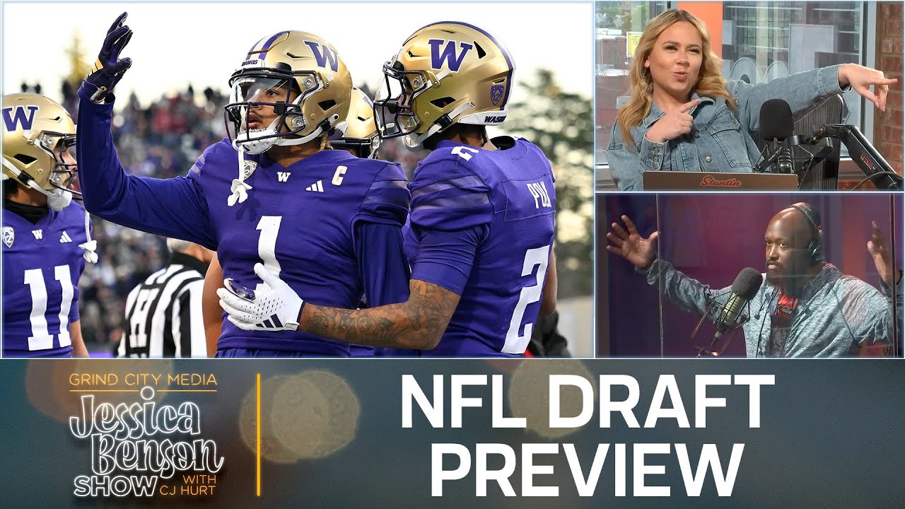 NFL Draft Preview, Heat Even Series, And Favorite Sports Uniforms | Jessica Benson Show