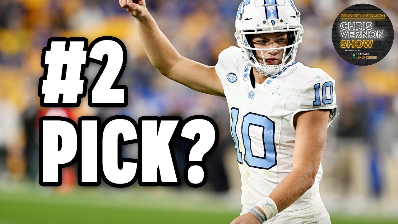 Will Drake Maye go to the Commanders in the 2024 NFL Draft? | Chris Vernon Show
