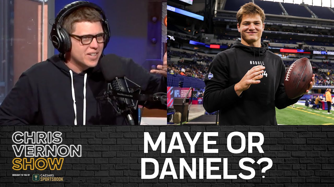 Drake Maye or Jayden Daniels, Grizzlies Own The Bucks, Zach Edey, NBA Draft | Chris Vernon Show