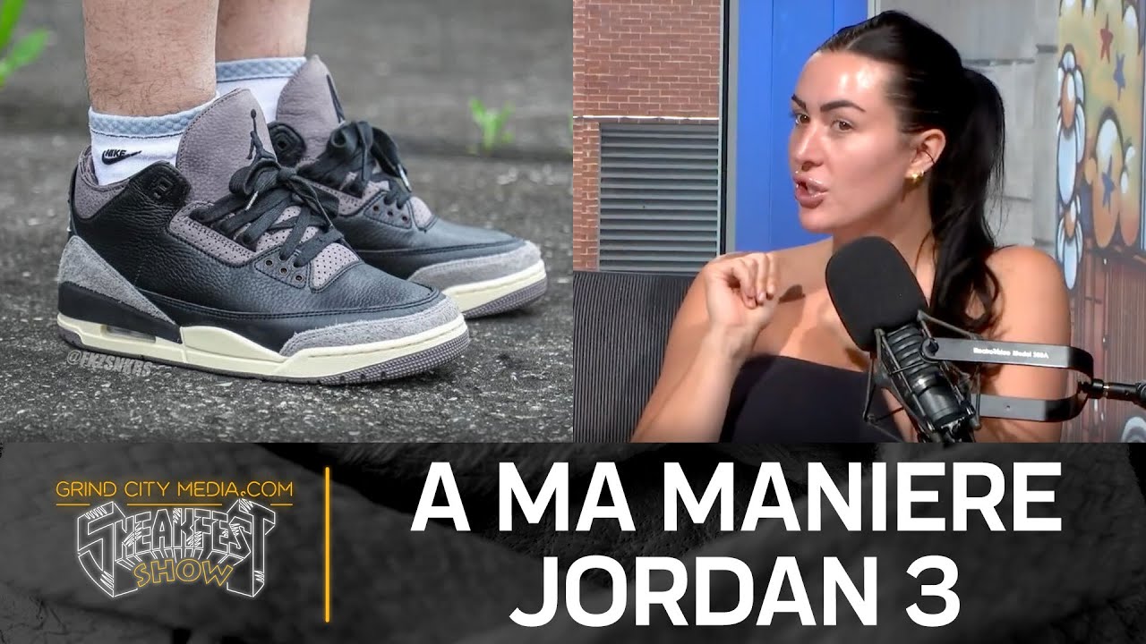 A'ja Wilson Signature Shoe, A Ma Maniere x Air Jordan 3, Bike Air Jordan 4 | Sneakfest Show