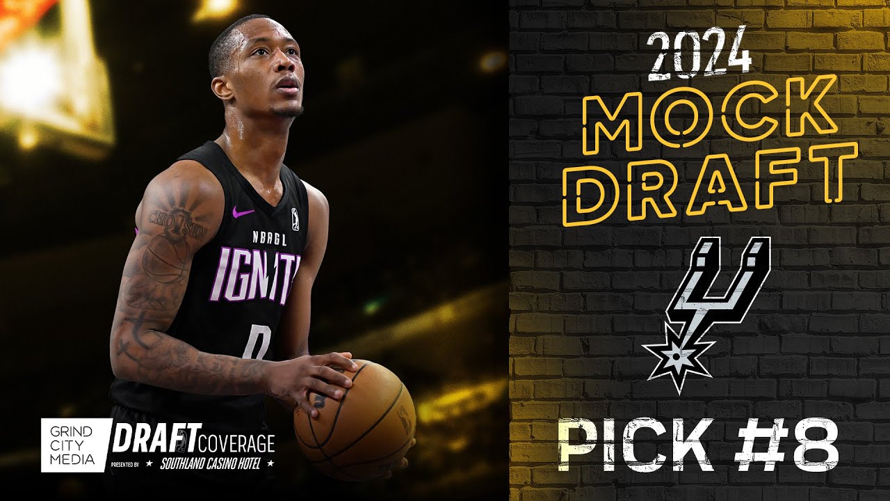 8th Pick, San Antonio Spurs | 2024 Mock Draft