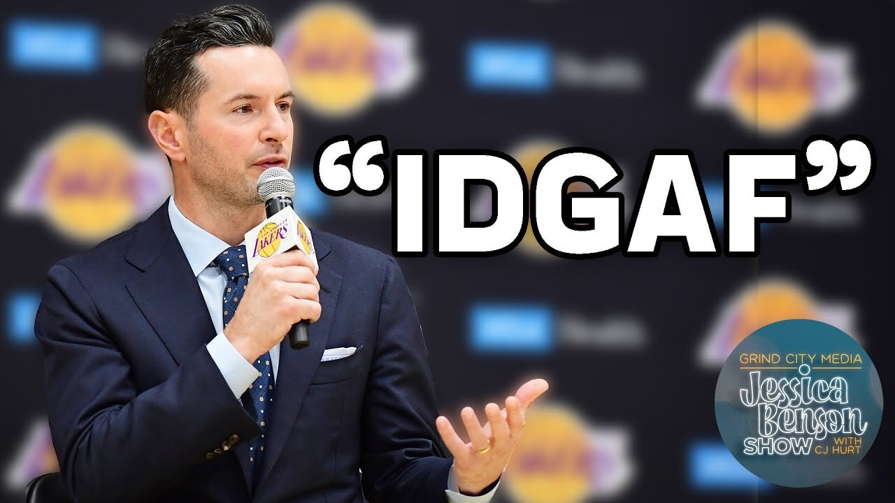 JJ Redick’s CLEAR message during his press conference with the Lakers | Jessica Benson Show