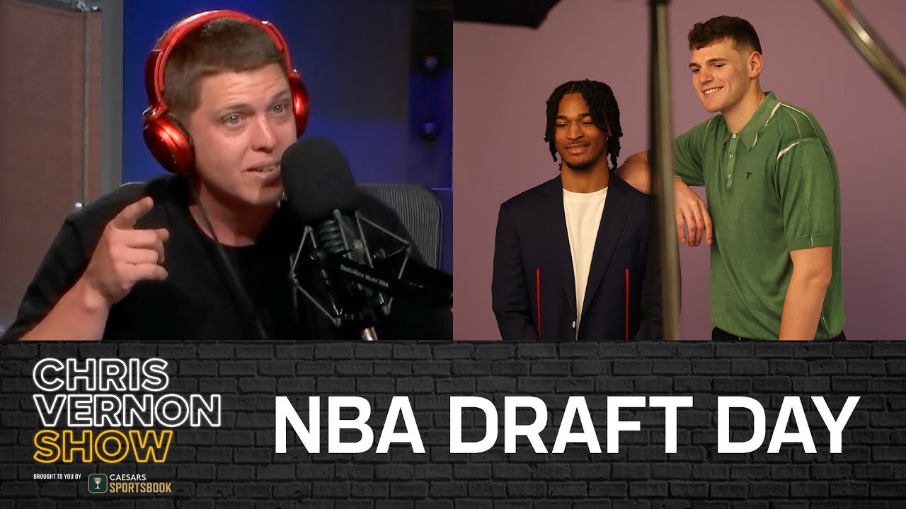 NBA Draft Day, If Grizz Will Move Up + Top 10 Prospects, Mikal Bridges Traded | Chris Vernon Show