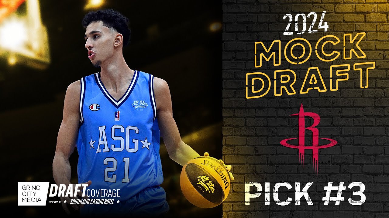 3rd Pick, Houston Rockets | 2024 Mock Draft