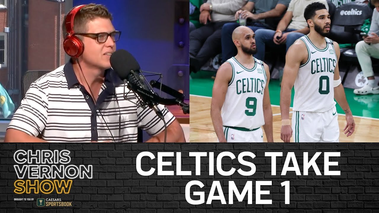 Celtics Take Game 1 vs Mavericks, Dan Hurley in LA, Pat Sajak's Finale | Chris Vernon Show