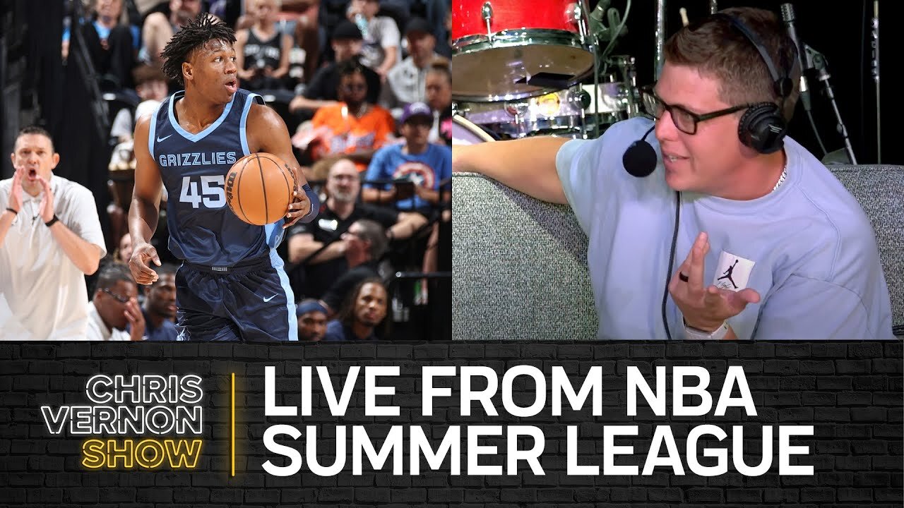 Day 1 Live from NBA Las Vegas Summer League w/ GG Jackson and Coach Jason March | Chris Vernon Show