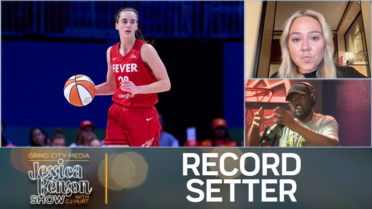 Caitlin Clark Breaks Another Record, Grizz Roll In Vegas, And Edey's Status | Jessica Benson Show