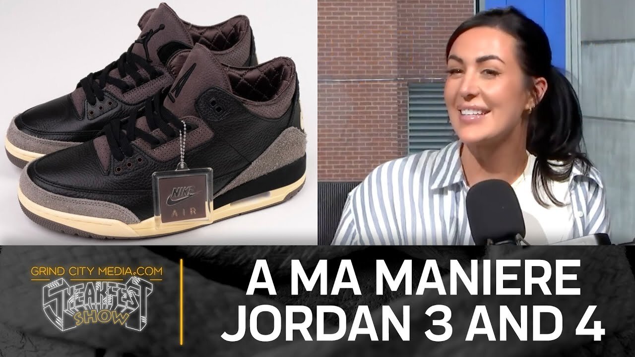 Anta at the Olympics/A-Ma-Maniere Jordan 3 & 4 Unreleased In-Hand | Sneakfest Show