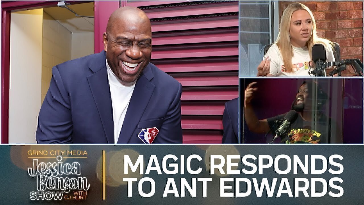 Magic Responds To Anthony Edwards, Caitlin Clark, Martin Short/Meryl Streep | Jessica Benson Show