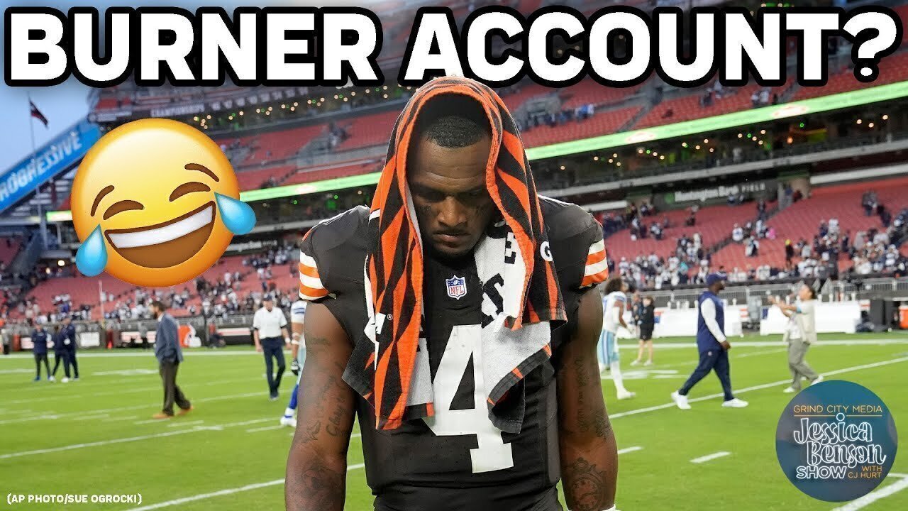 does Deshaun Watson have a burner account?? | Jessica Benson Show