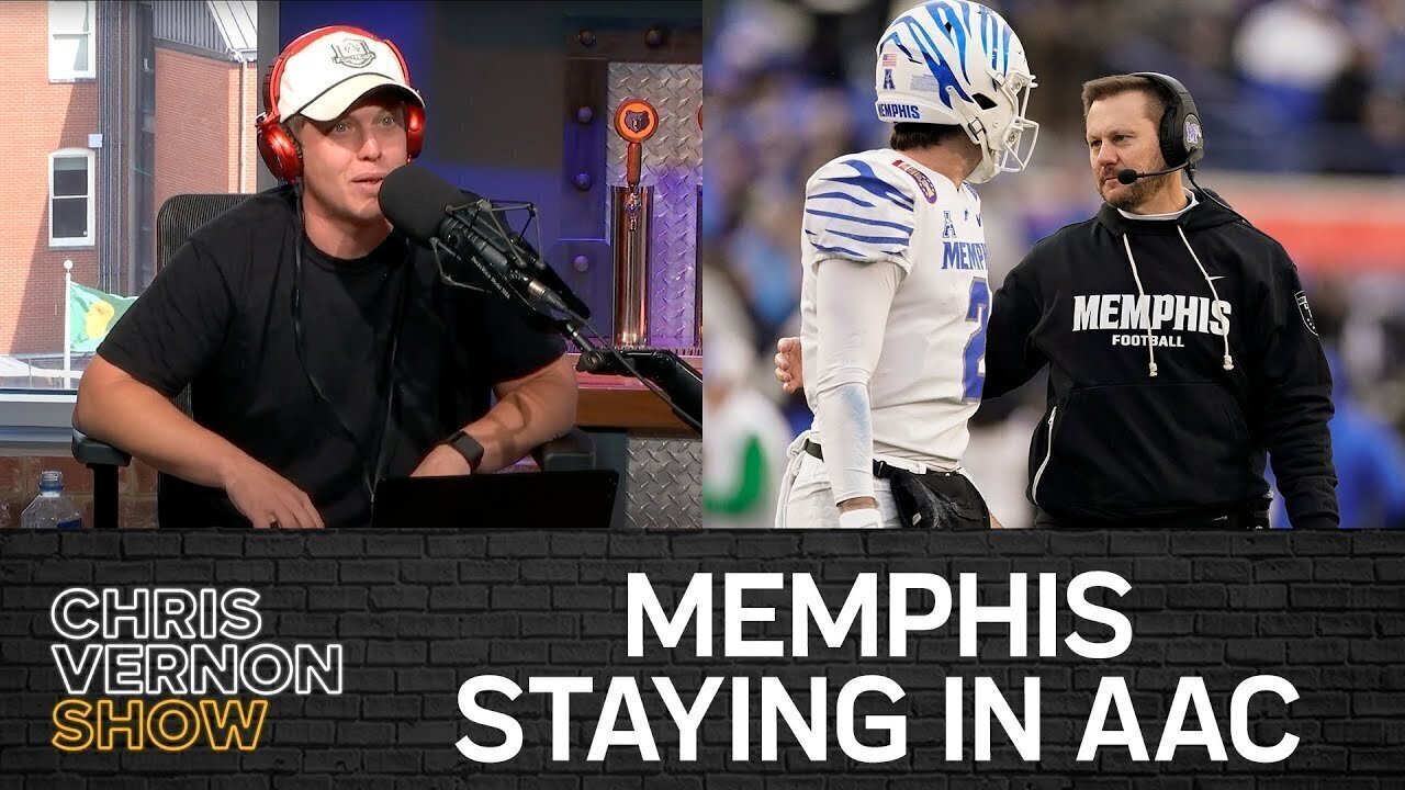 Memphis Staying in AAC, Navy Runs Over Tigers, Ravens Beat Cowboys, 10 Things | Chris Vernon Show