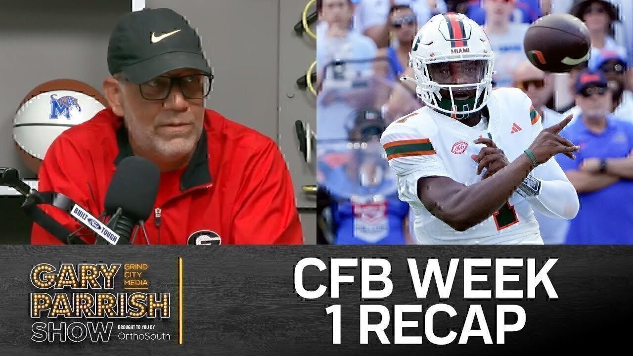 College Football Week 1 Reactions, GG Jackson Suffers Foot Injury | Gary Parrish Show