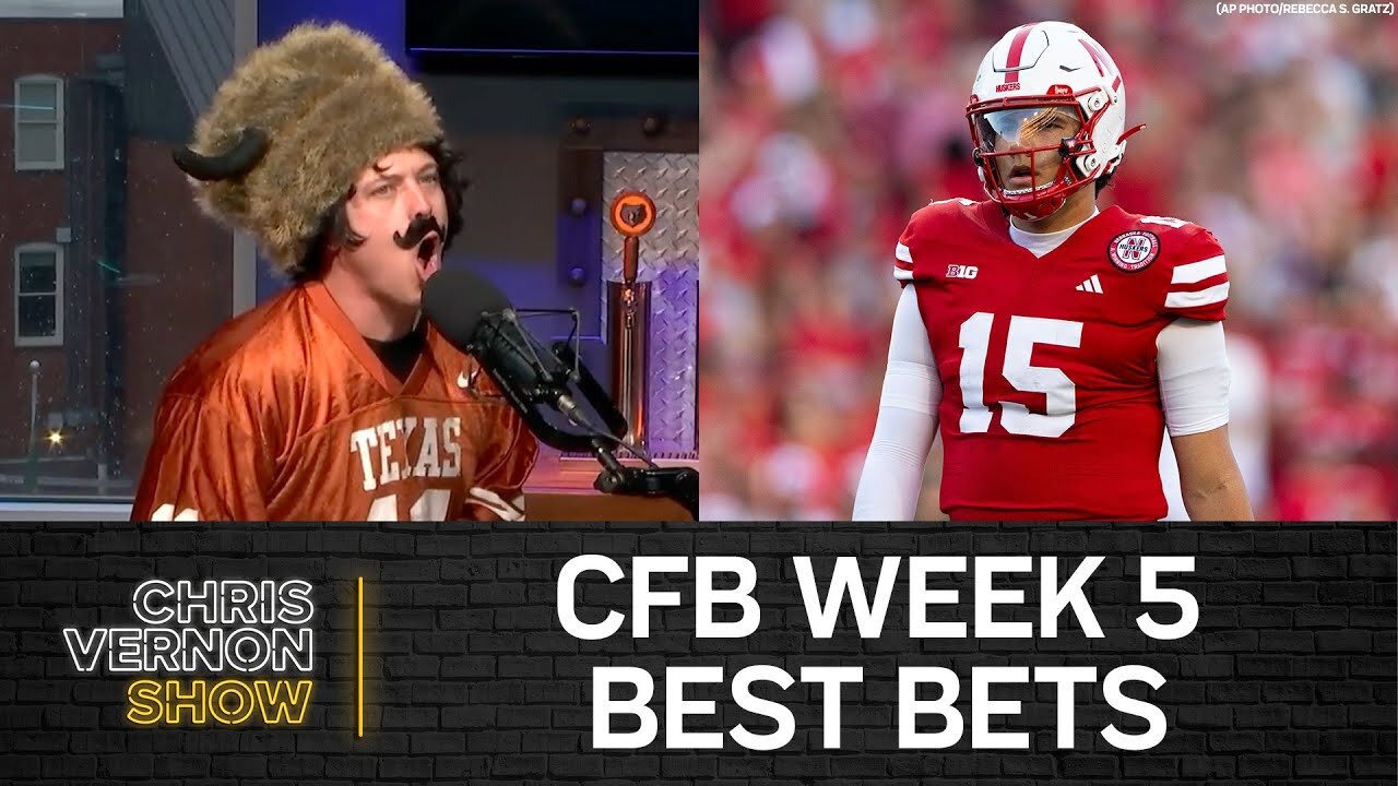 College Football Week 5 Picks, Cowboys Win, Ed Scott Comments, Alabama/Georgia | Chris Vernon Show