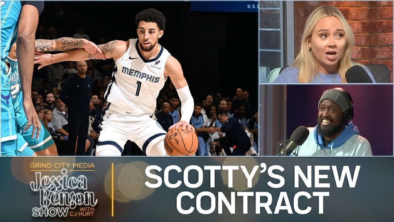 Scotty Pippen Jr.'s Contract, Jerry Jones, Dinosaurs With DeAngelo Williams | Jessica Benson Show