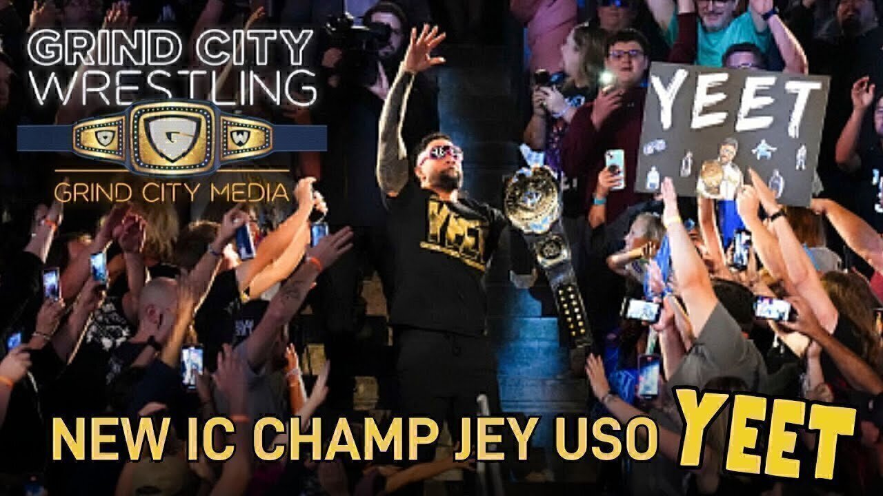 New IC Champ Jey Uso YEET! | Grind City Wrestling