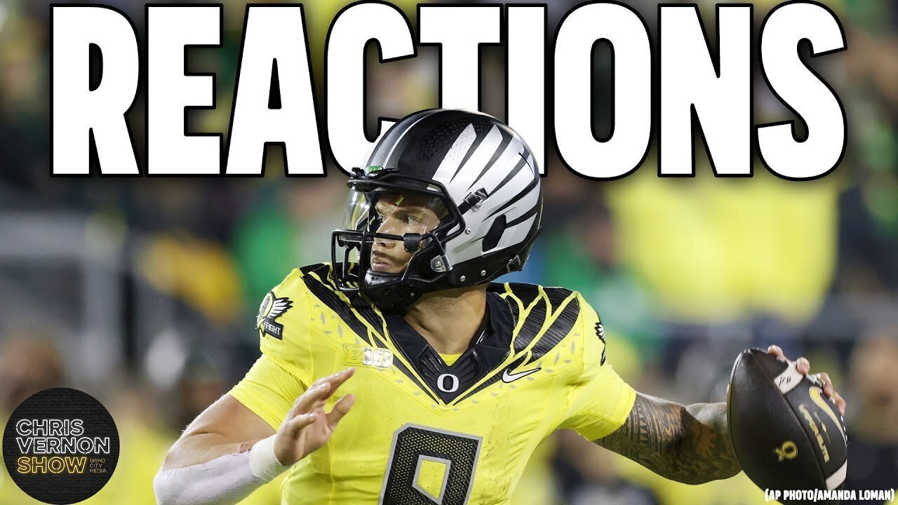 College Football Playoff Rankings: Initial Reactions | Chris Vernon Show