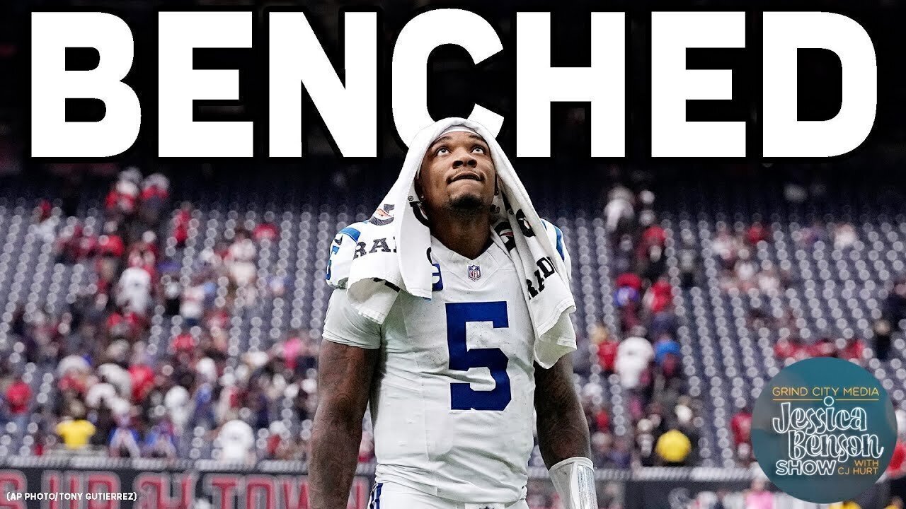 Anthony Richardson BENCHED by the Indianapolis Colts | Jessica Benson Show