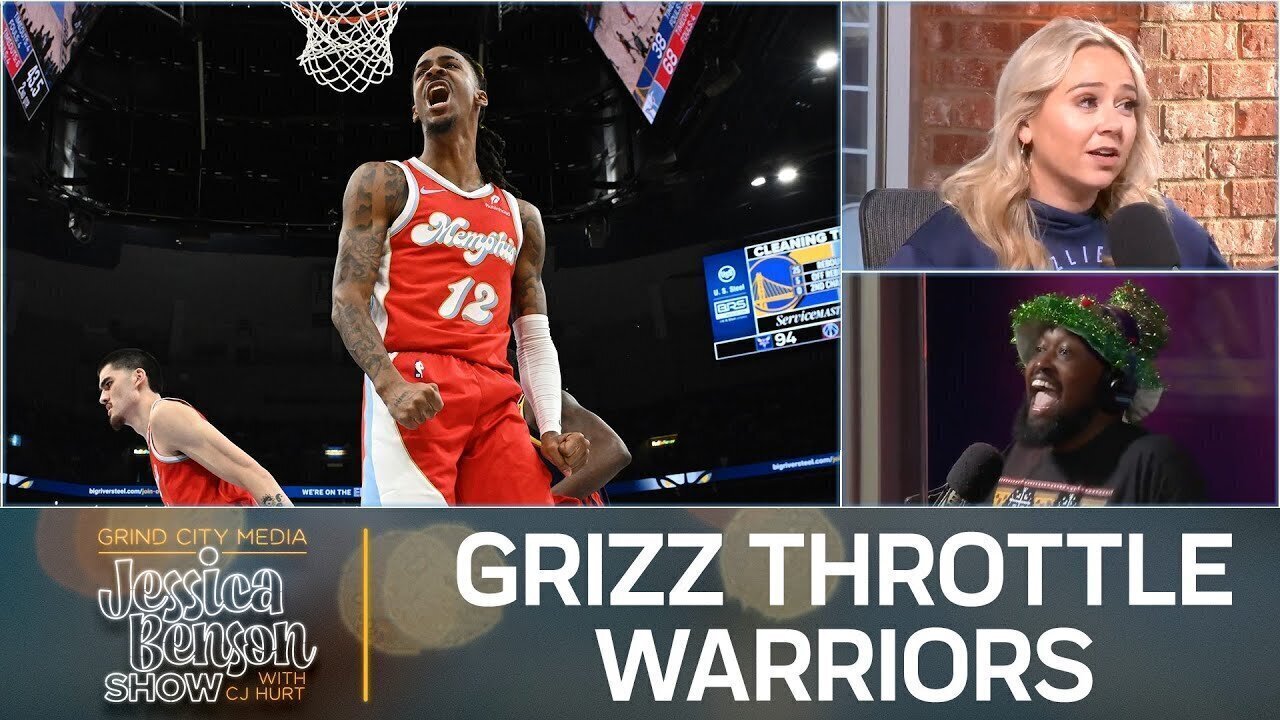 Grizzlies Dominate Warriors, Mackenly Randolph In Studio, CFP Picks | Jessica Benson Show